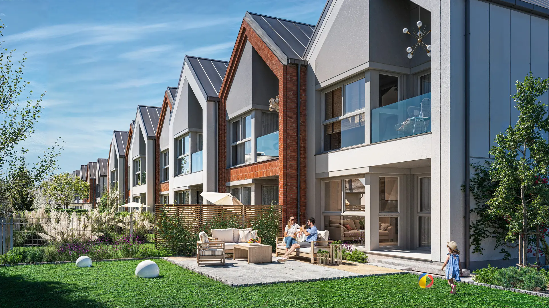 Ściany piętra – szereg B